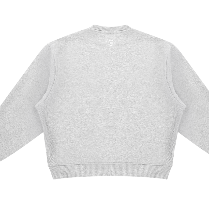PAL Sporting Goods The Cyr Crewneck Light Gray Marl