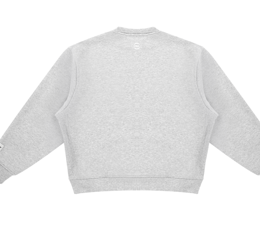 PAL Sporting Goods The Cyr Crewneck Light Gray Marl
