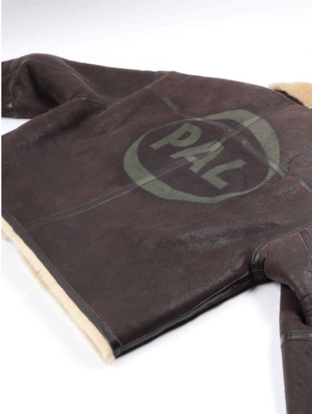 PAL Sporting Goods New Pre-Game 25 Shearling Coat Deep Mahogany