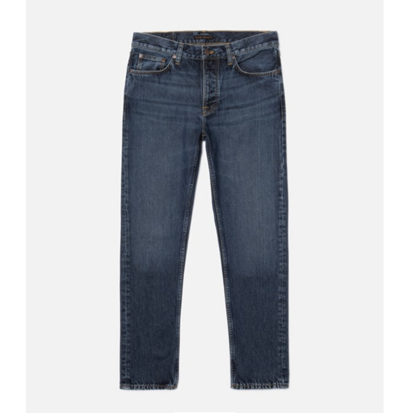 Nudie Jeans Steady Eddie II Blue Soil