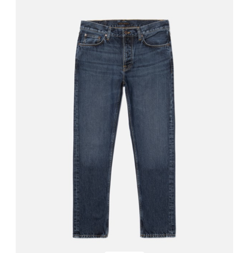 Nudie Jeans Steady Eddie II Blue Soil