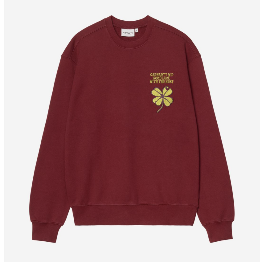 Carhartt WIP Clover Sweatshirt Marsala