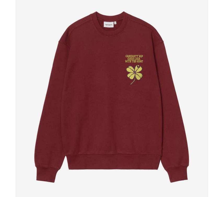 Carhartt WIP Clover Sweatshirt Marsala