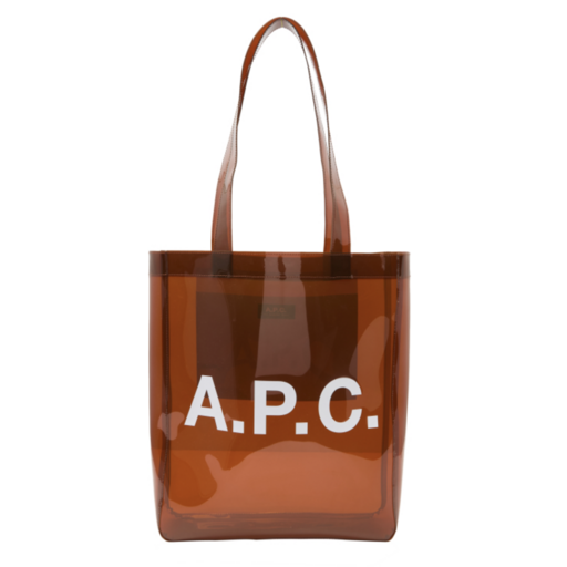 A.P.C. Paris Lou Tote Dark Brown