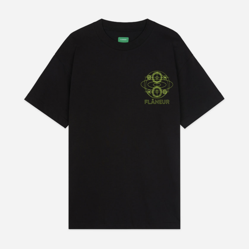 Flaneur Homme Speaker T-Shirt Black