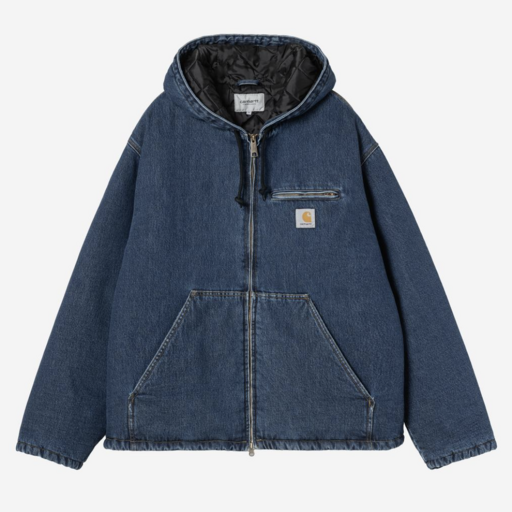 Carhartt WIP Cleveland Jacket Blue Stone Washed