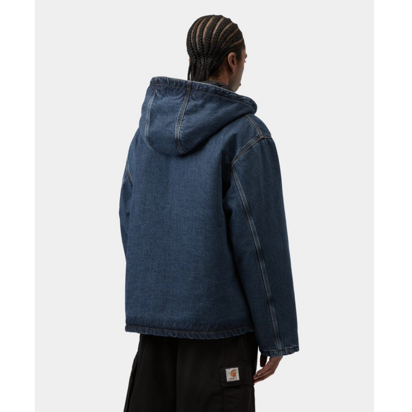 Carhartt WIP Cleveland Jacket Blue Stone Washed