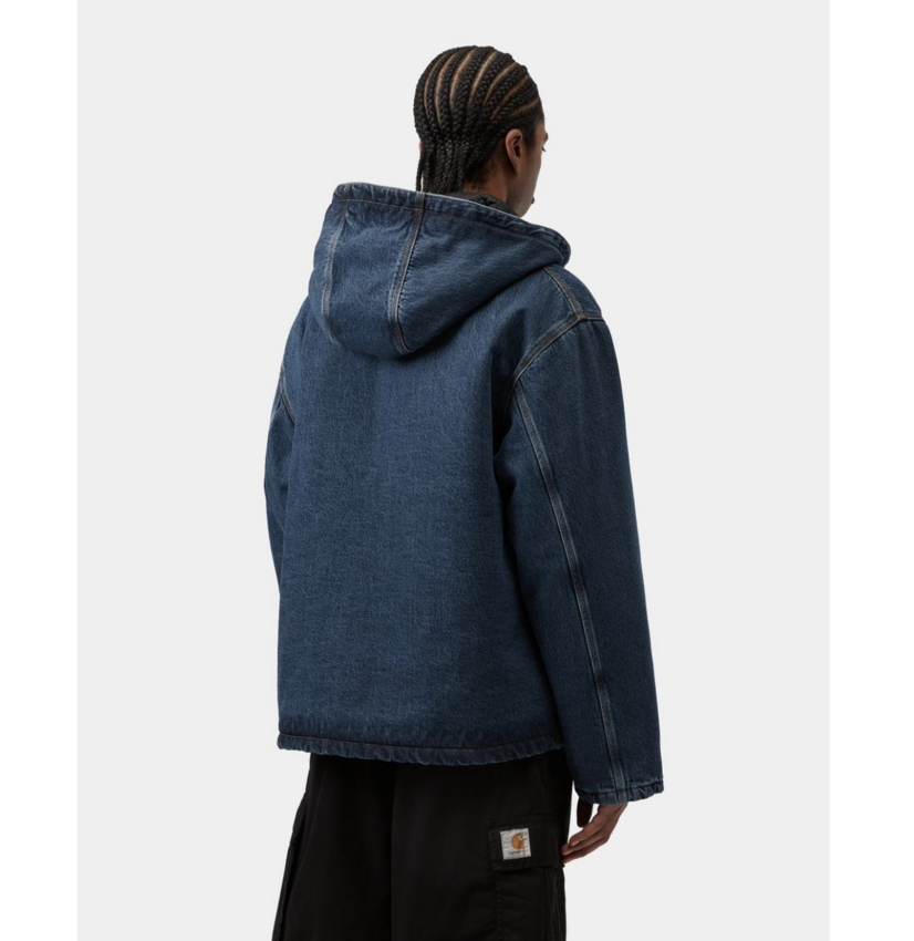 Carhartt WIP Cleveland Jacket Blue Stone Washed