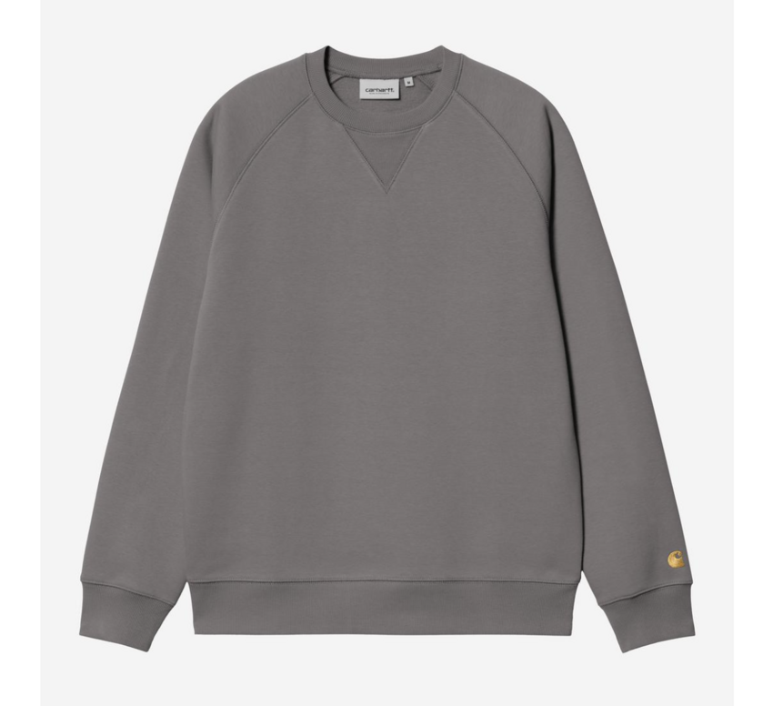 Carhartt WIP Chase Sweat Porphyry/Gold