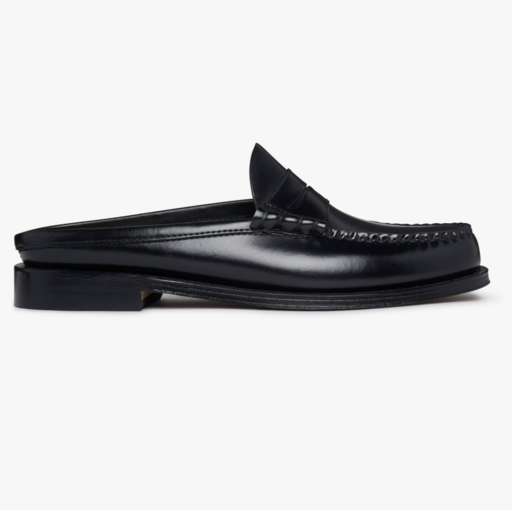 G.H. Bass Easy Weejun Larson Soft Slide Black Leather