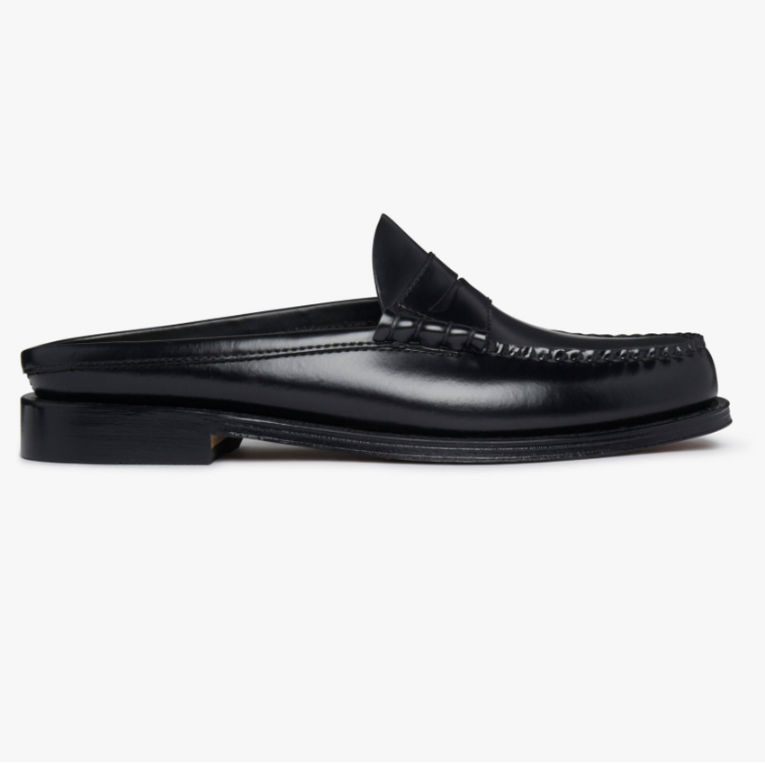 G.H. Bass Easy Weejun Larson Soft Slide Black Leather