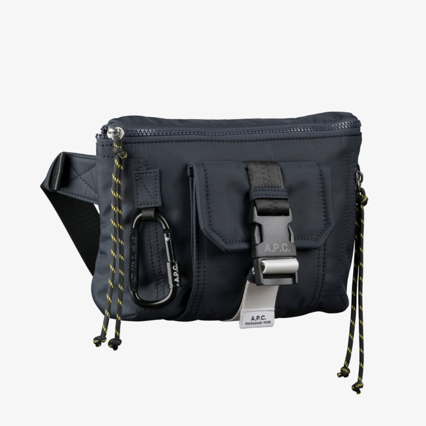 A.P.C. Paris Trek Bum Bag Dark Navy