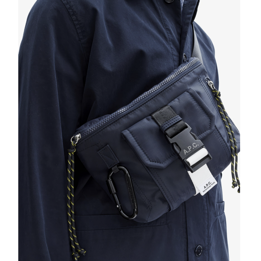 A.P.C. Paris Trek Bum Bag Dark Navy