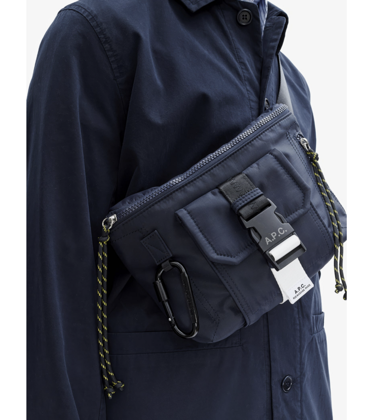 A.P.C. Paris Trek Bum Bag Dark Navy
