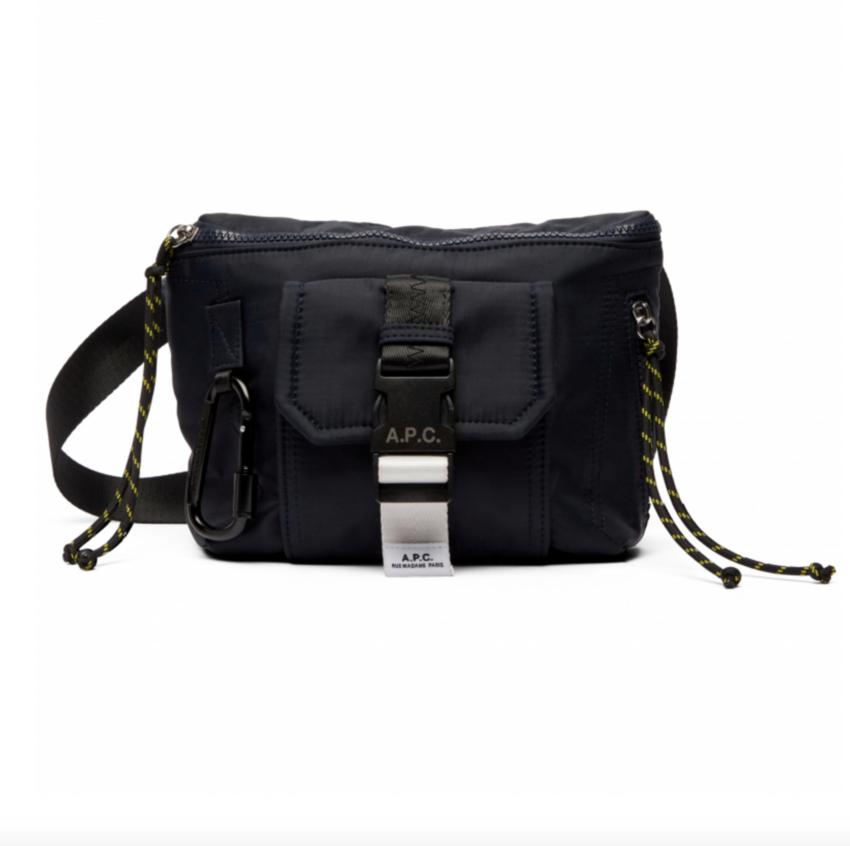 A.P.C. Paris Trek Bum Bag Dark Navy
