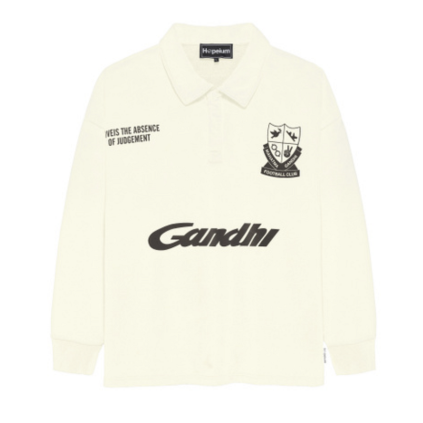 Hopeium Football Polo Sweat Kit Ecru