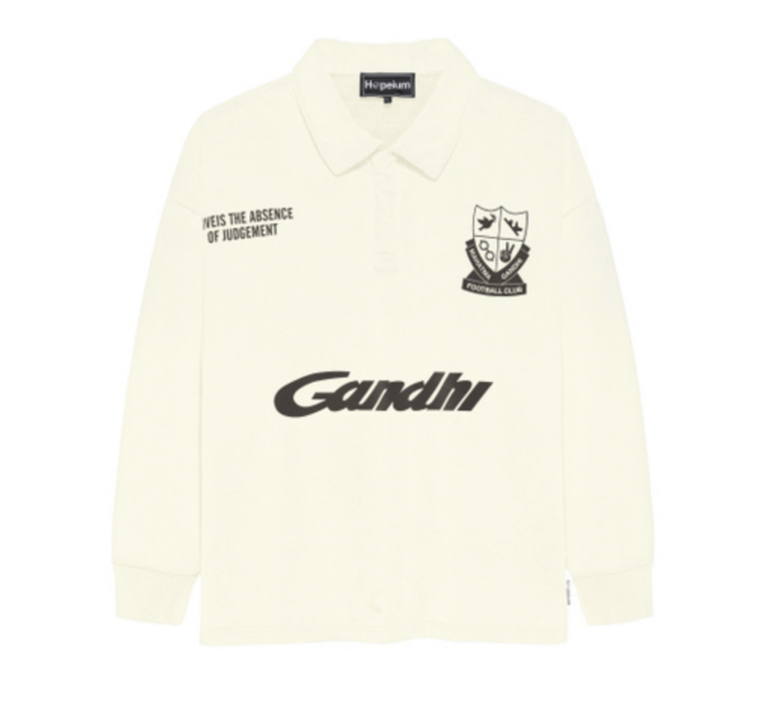 Hopeium Football Polo Sweat Kit Ecru