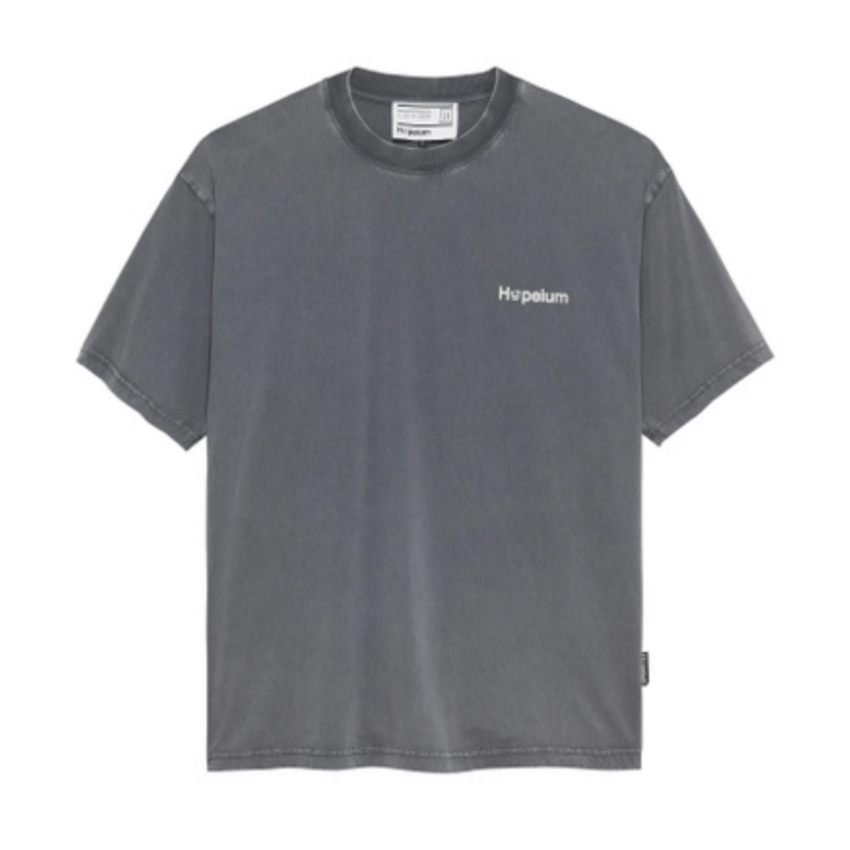 Hopeium Hopeium Logo Tee Washed Grey