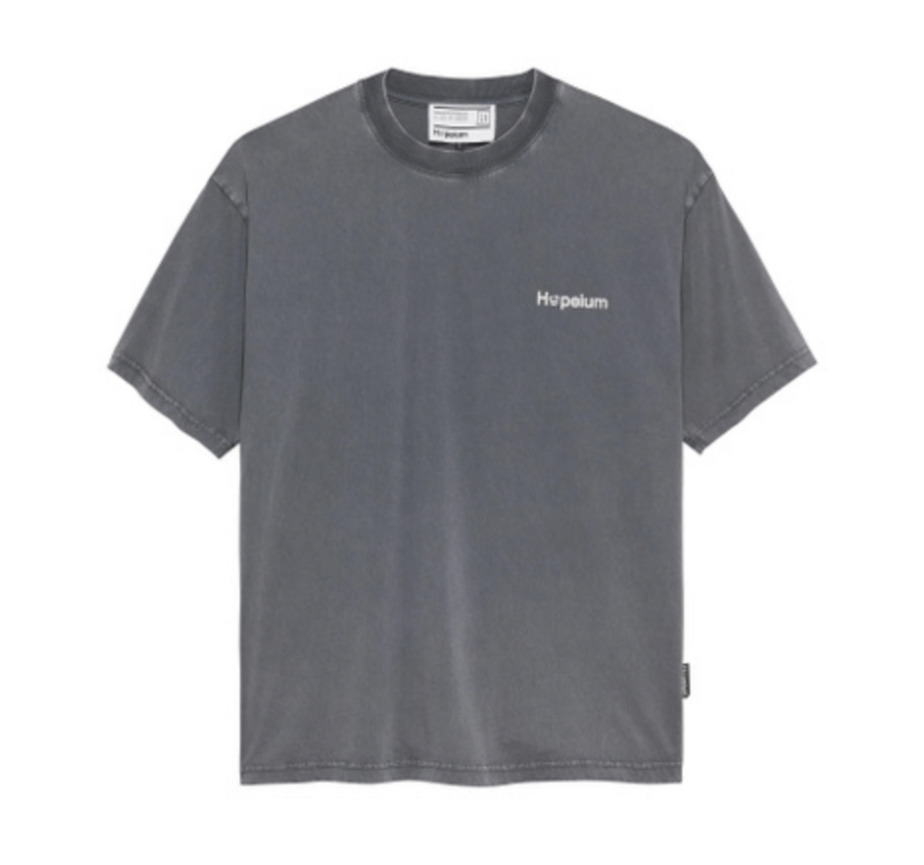 Hopeium Hopeium Logo Tee Washed Grey