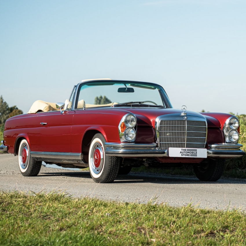 Baretta UPTOWN x The Automobile Store Mercedes-Benz 280SE Cabriolet fully restored  1968