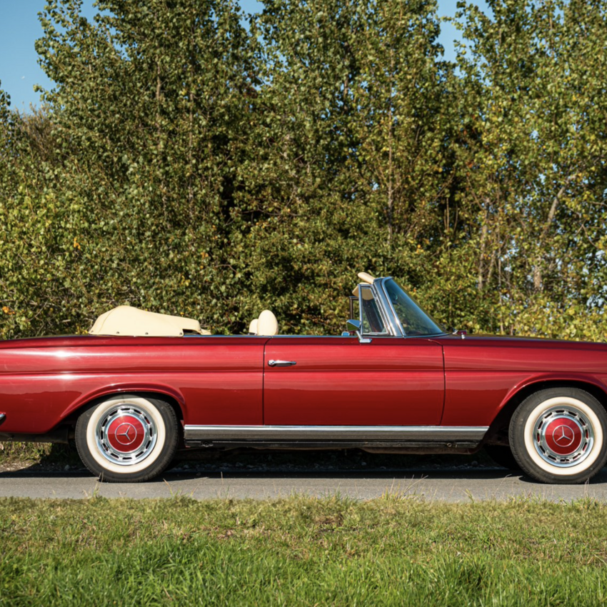 Baretta UPTOWN x The Automobile Store Mercedes-Benz 280SE Cabriolet fully restored  1968