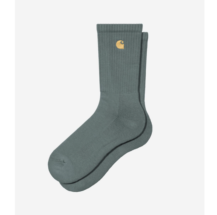 Carhartt WIP Chase Socks Velvet Green/Gold