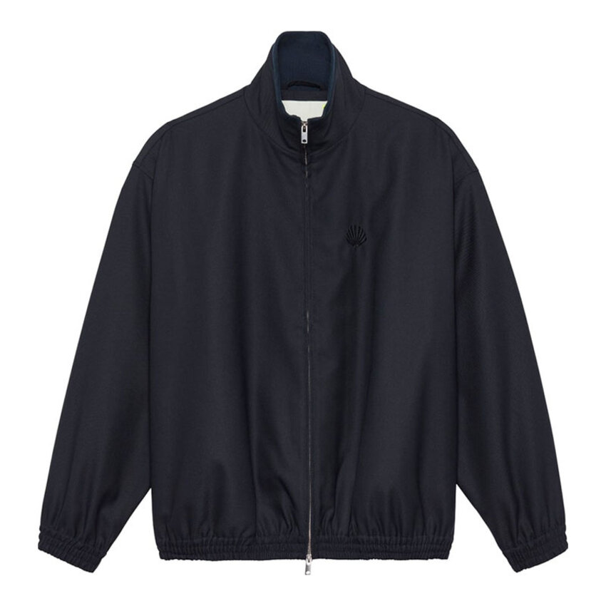 New Amsterdam Surf Association  Wool Track Jacket Midnight