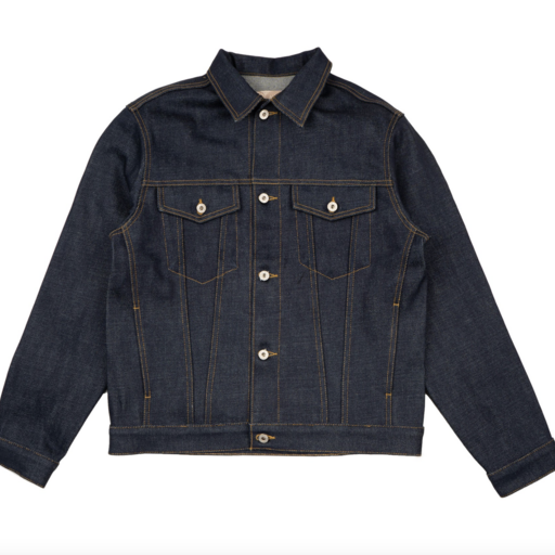 Naked & Famous Denim Denim Jacket Dirty Elephant 14