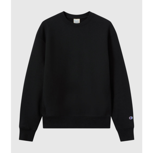 Champion Reverse Weave Lightweight Reverse Weave Crewneck Sweatshirt Black