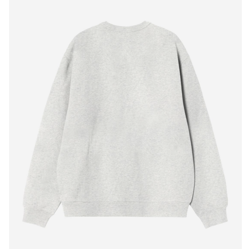 Carhartt WIP Pond Corps Sweatshirt Ash Heather