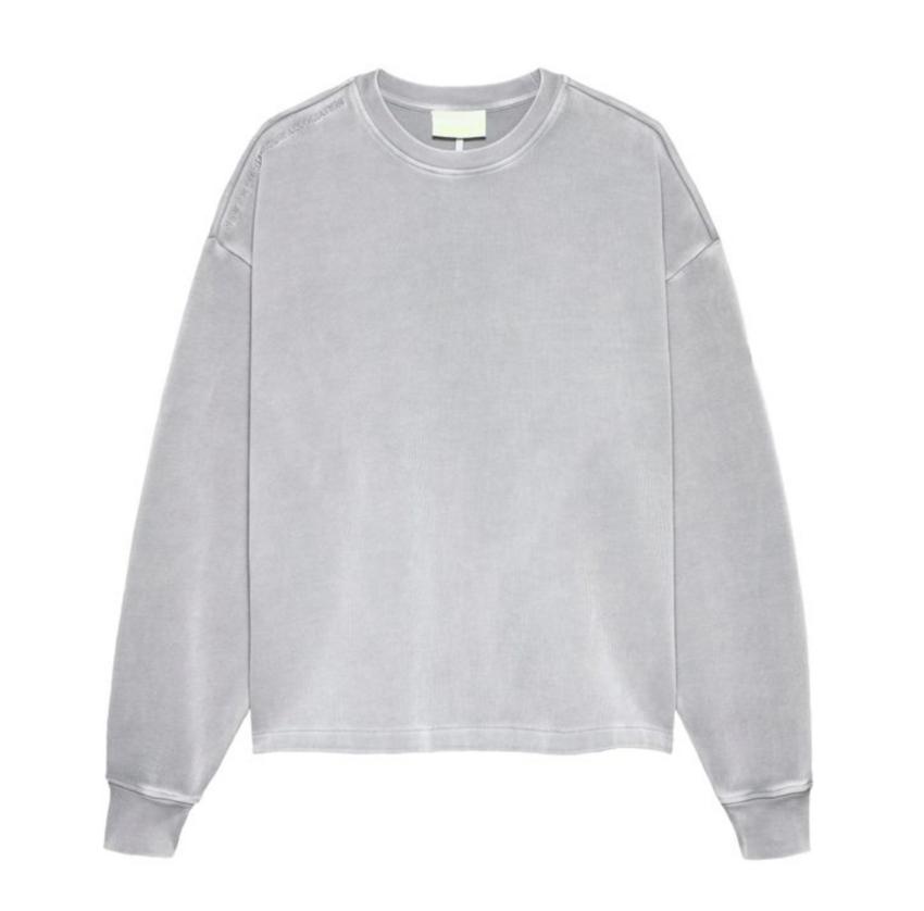 New Amsterdam Surf Association  Plate Sweat Washed Grey