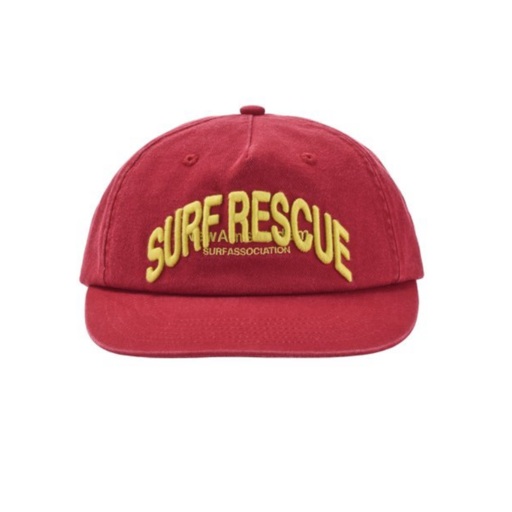 New Amsterdam Surf Association  Surf Rescue Cap Scarlet