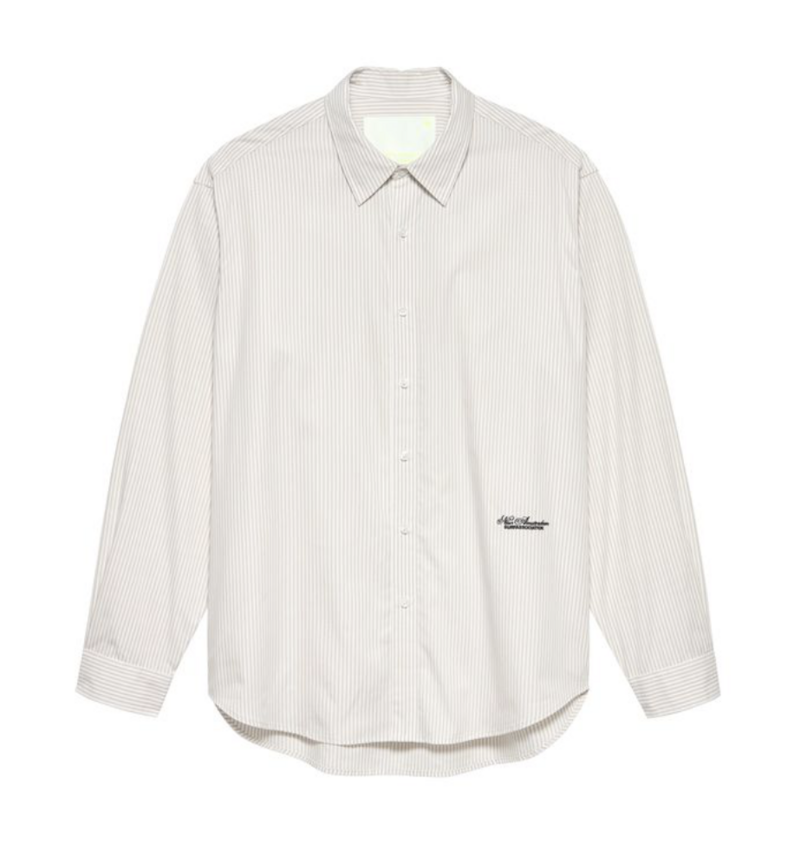 New Amsterdam Surf Association  Beach Shirt Stripe Vanilla