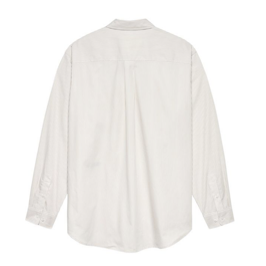 New Amsterdam Surf Association  Beach Shirt Stripe Vanilla