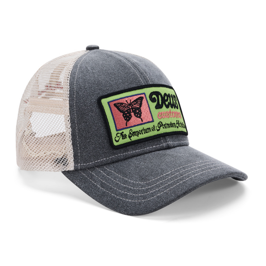 Deus Ex Machina Slapstick Trucker Hat Black