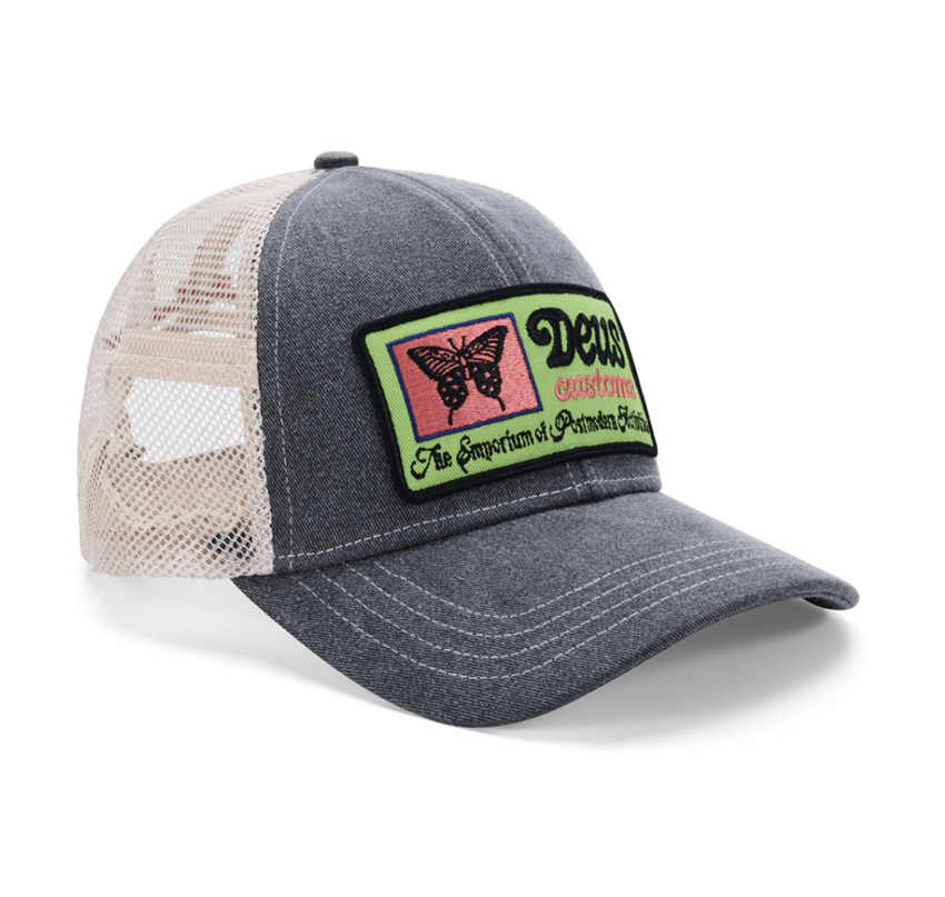 Deus Ex Machina Slapstick Trucker Hat Black