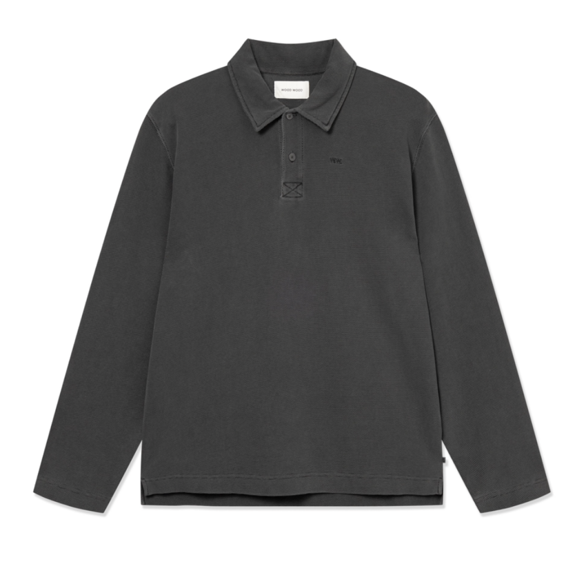 Wood Wood Thiago Polo 25395 Washed Black