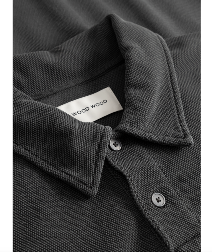Wood Wood Thiago Polo 25395 Washed Black