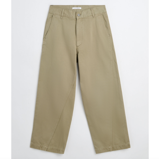 Sunflower Wide Twist Chino Khaki Khaki