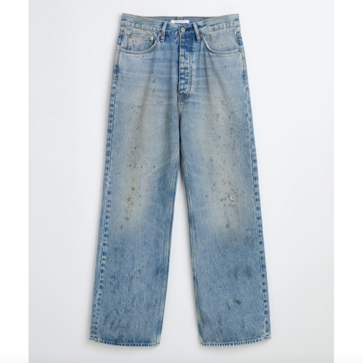 Sunflower Relaxed Boot Jeans Paint Worn Denim