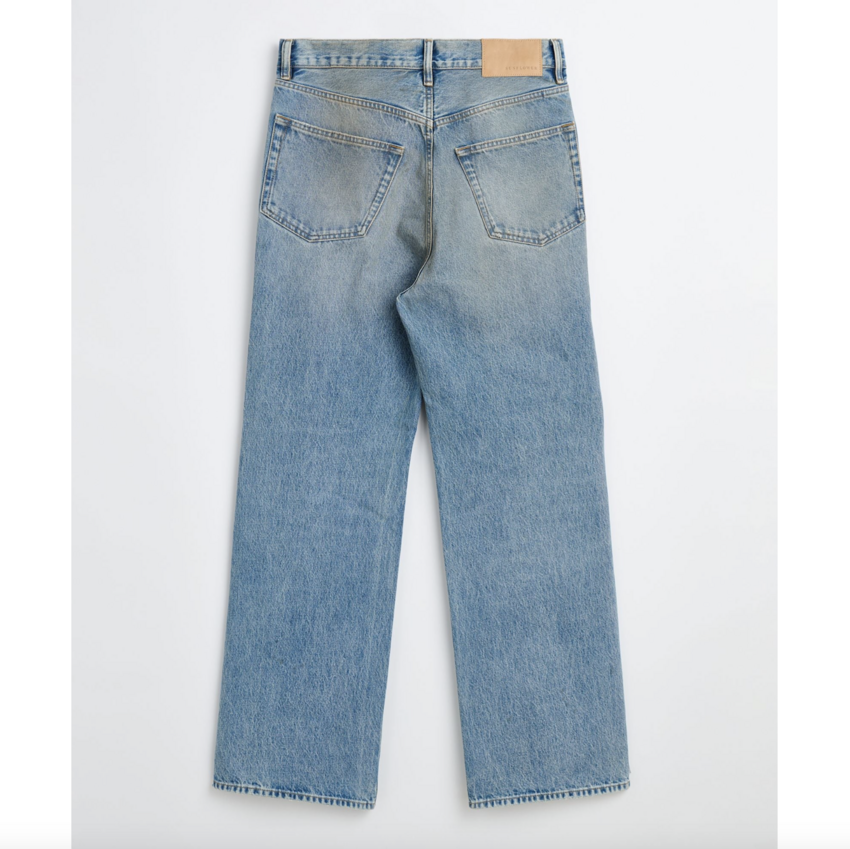 Sunflower Relaxed Boot Jeans Paint Worn Denim