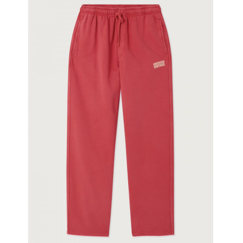 American Vintage Plizzy Sweat Pant Vintage Poppy