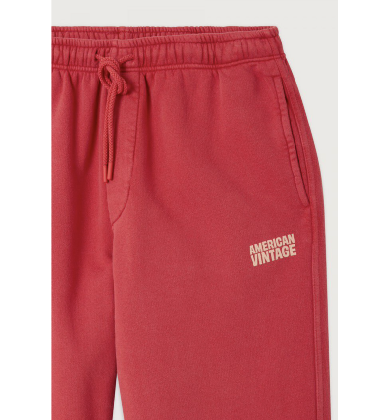 American Vintage Plizzy Sweat Pant Vintage Poppy