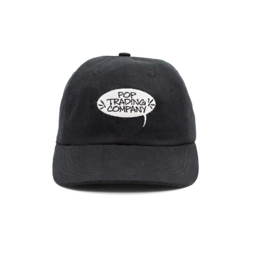 POP Trading Company Fly Sixpanel Hat Black