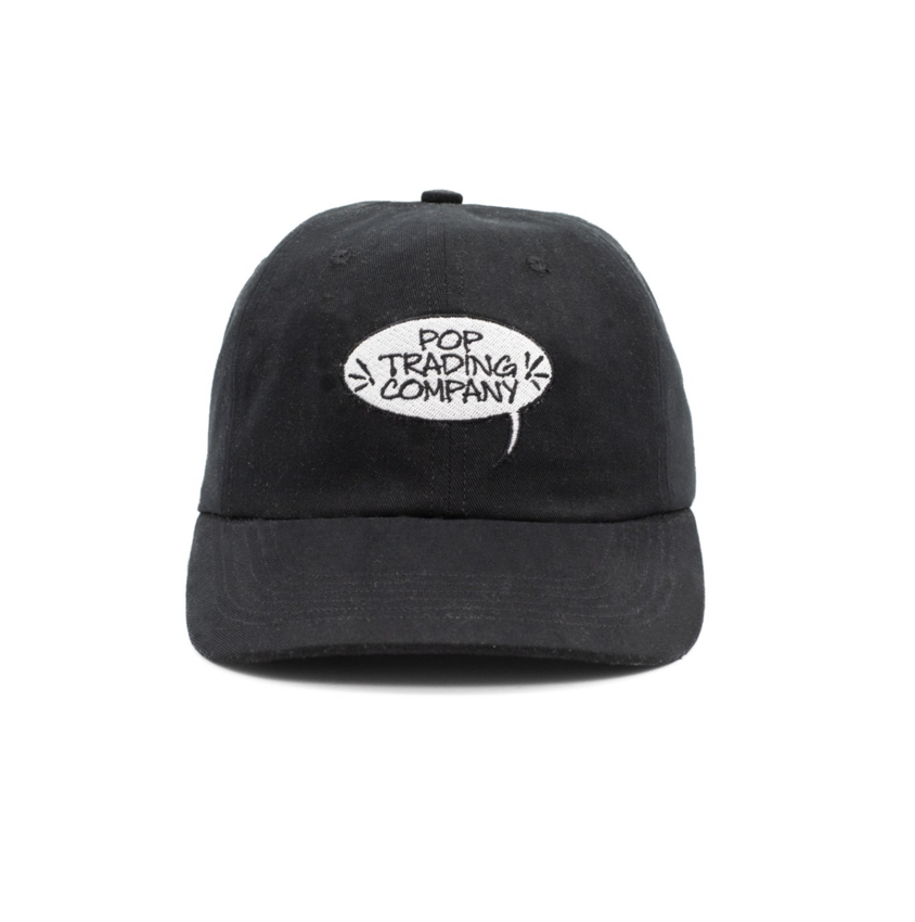 POP Trading Company Fly Sixpanel Hat Black