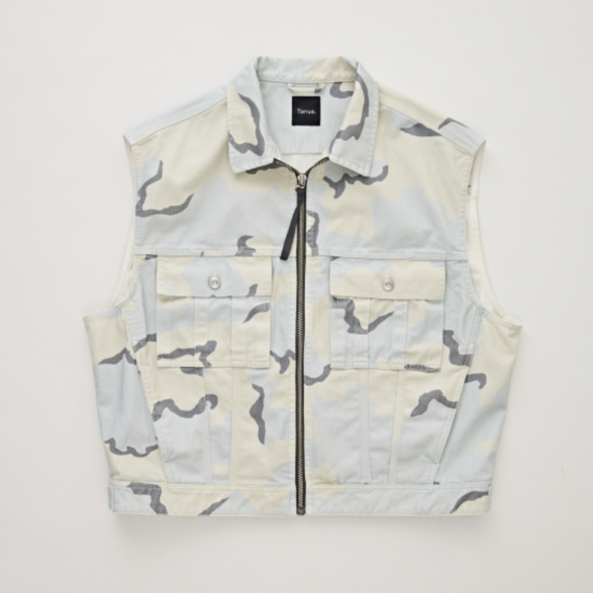Tenue. Hopper M26 Sleeveless Jacket Camo