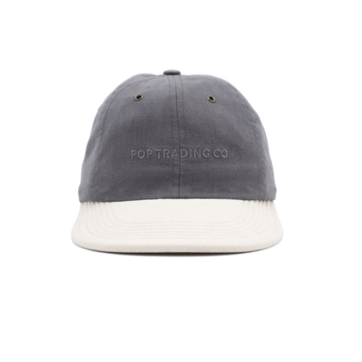 POP Trading Company 2 Tone Flexfoam Hat Charcoal/Off White