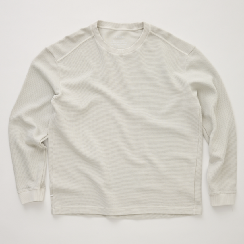 Tenue. Brad LS T-Shirt Clay Waffle