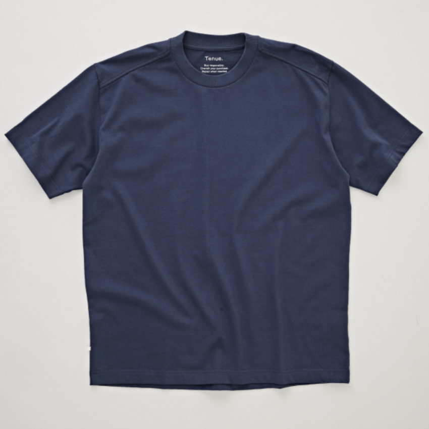 Tenue. Bruce Tee Indigo