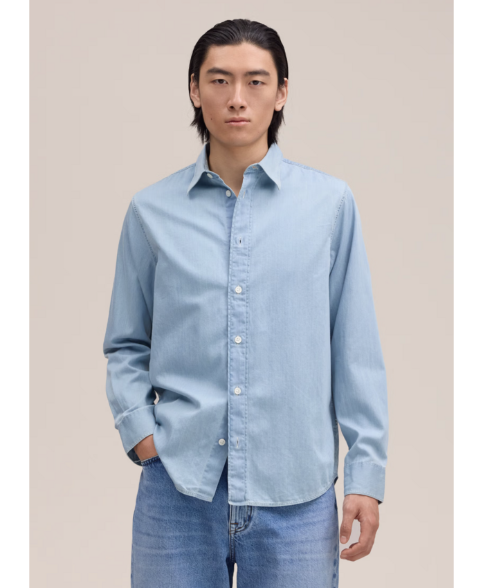 NN.07  Colby Shirt 5765 Bleached Indigo